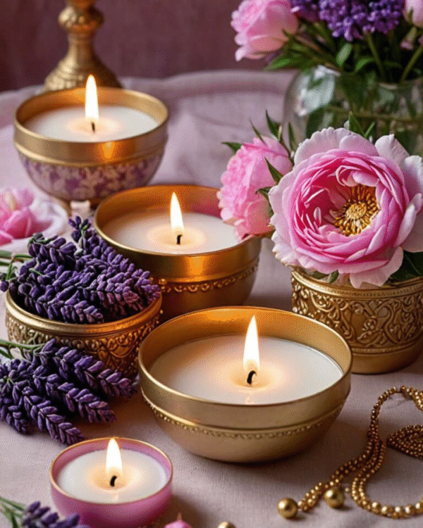 Royal Bloom Candle