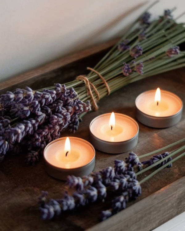 "Lavender Bloom" Serenity Jar Candle
