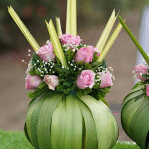 Coconut leaves decorative