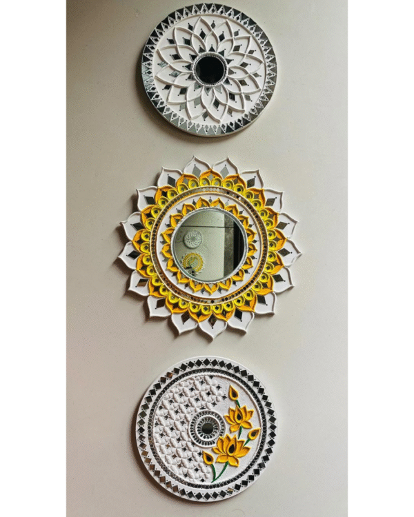Mandala Mirrors (Set of 3)
